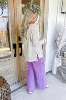 Happy Times Mineral Washed Knit Pullover - Be You Boutique