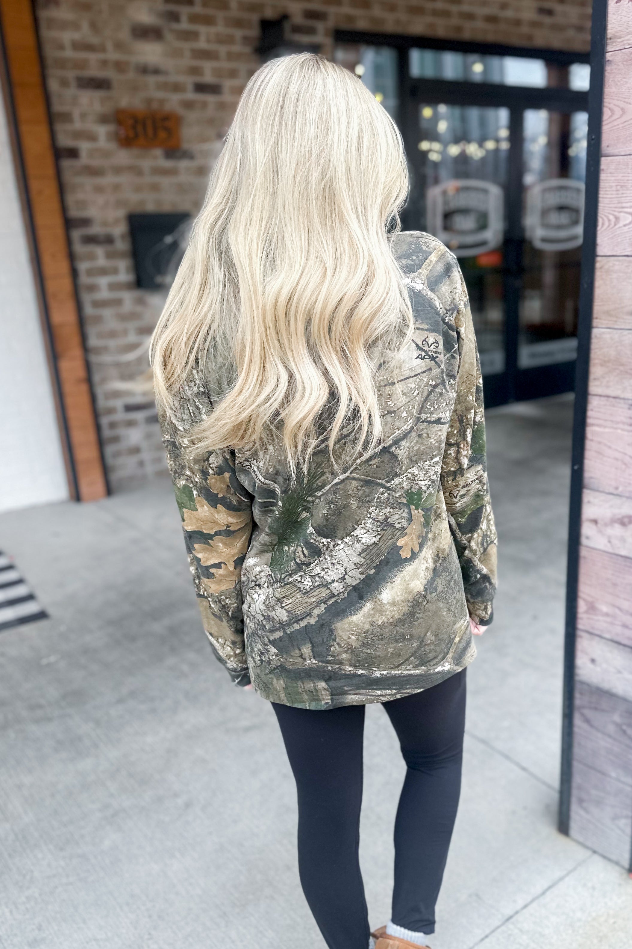 Jesus is King Long Sleeve Camo Tee [S~2x] - Be You Boutique