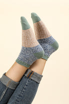 Earl Colorblock Crew Sock (3 colors) - Be You Boutique