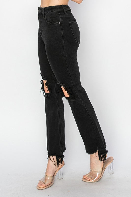 Risen Owen High Rise Crop Jeans - Be You Boutique