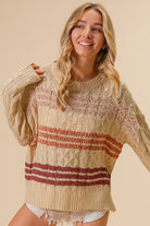 BIBI WOMEN 132 Fall Sweaters - Be You Boutique