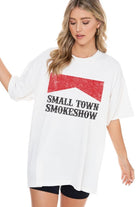 Small Town Smokeshow Vintage Graphic Tee - Be You Boutique