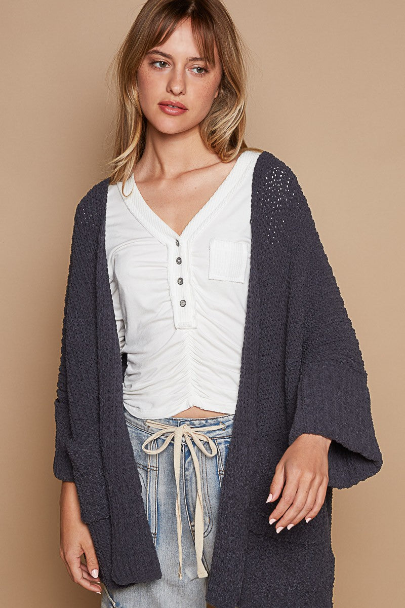 Ruth Long Sleeve Supe Soft Roomy Fit Cardigan - Be You Boutique