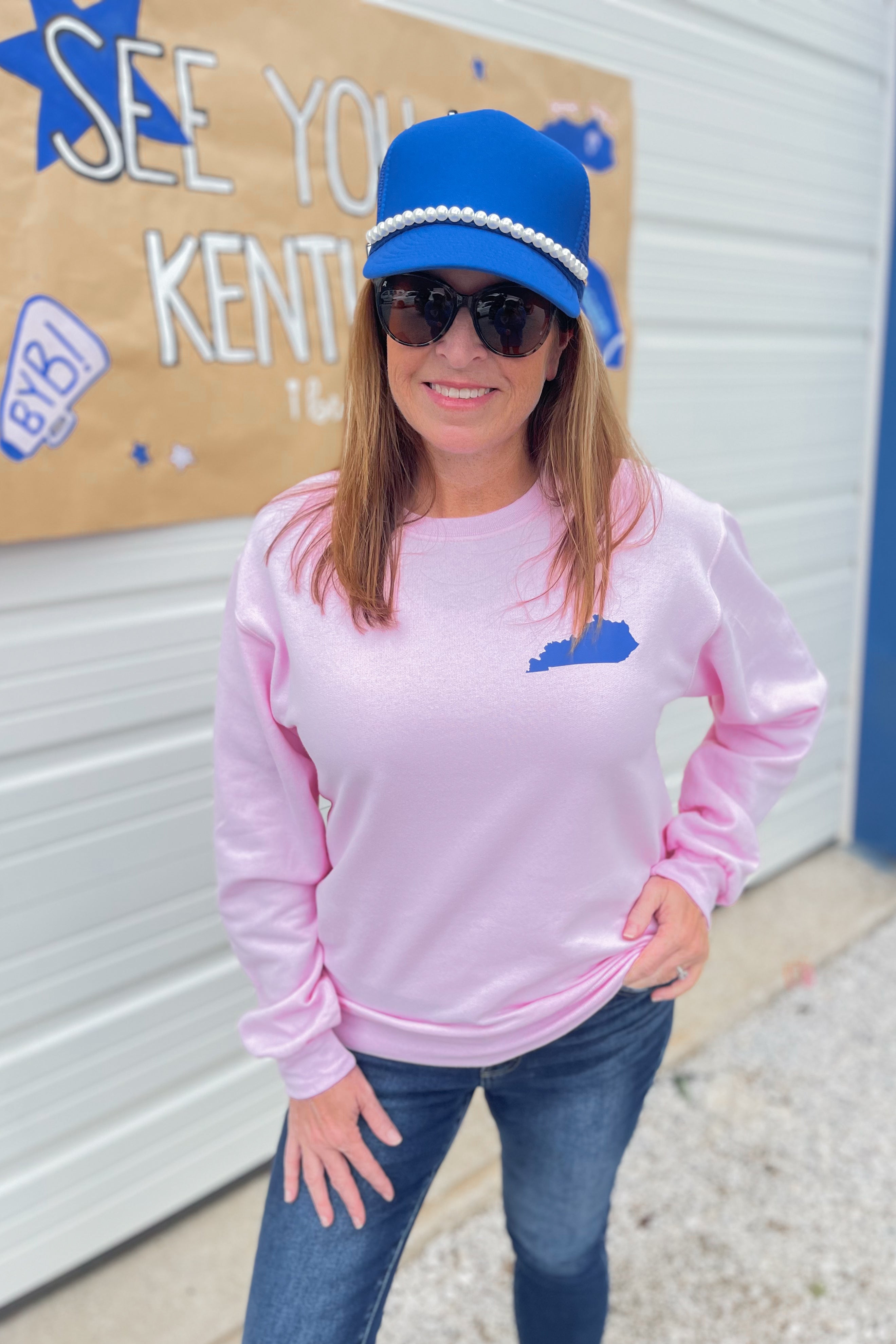 Home Sweet Home KY Long Sleeve Graphic Sweatshirt - Be You Boutique