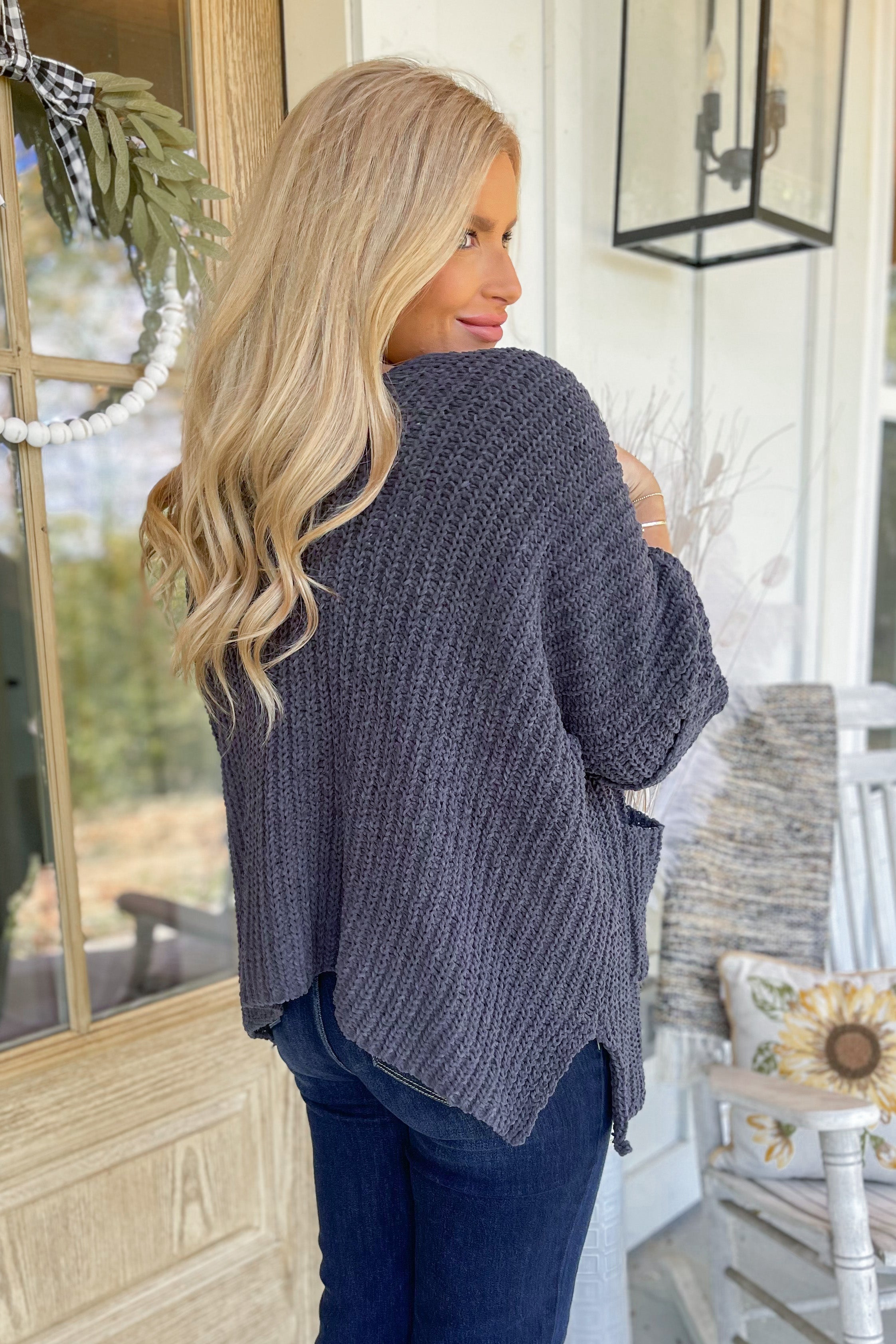 Ruth Long Sleeve Supe Soft Roomy Fit Cardigan - Be You Boutique