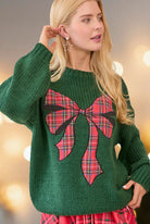 Happy Holidays Long Sleeve Christmas Sweater - Be You Boutique