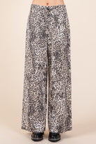 Fancy Animal Print Wide Leg Pant - Be You Boutique