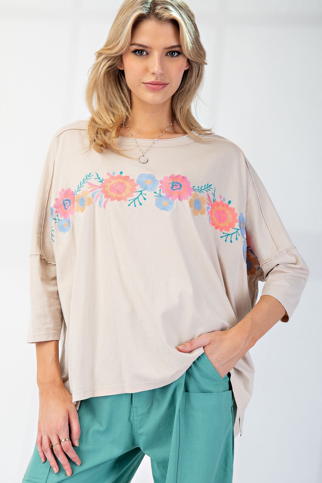 SPRING2025 EASEL WOMEN 105 Casual Tops - Be You Boutique