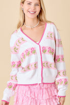 SPRING2025 MAIN STRIP WOMEN 131 Spring Sweaters - Be You Boutique