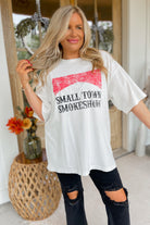 Small Town Smokeshow Vintage Graphic Tee - Be You Boutique