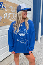 Happy To Love Kentucky Long Sleeve Graphic Sweatshirt - Be You Boutique