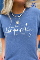 Kentucky Est 1792 Mineral Washed Graphic Tee - Be You Boutique