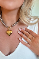 Gigi Glam Heart Necklace - Be You Boutique