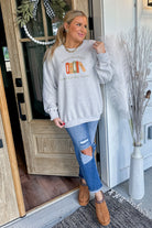 Lost In The Pages Long Sleeve Graphic Sweatshirt - Be You Boutique