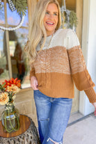 Hunter Ombre Long Sleeve Knit Sweater - Be You Boutique