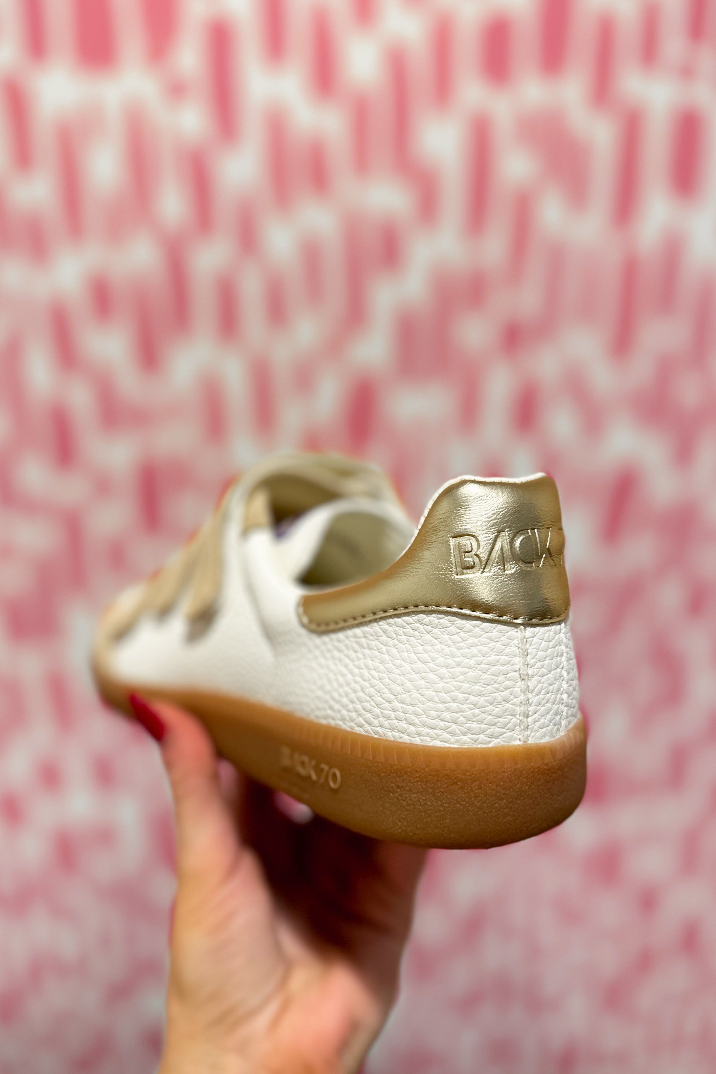 BACK70 Mias Sneaker - White Beige - Be You Boutique