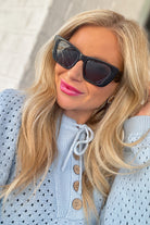 DIFF Aura Black + Grey Polarized Sunglasses - Be You Boutique