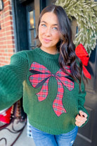 Happy Holidays Long Sleeve Christmas Sweater - Be You Boutique