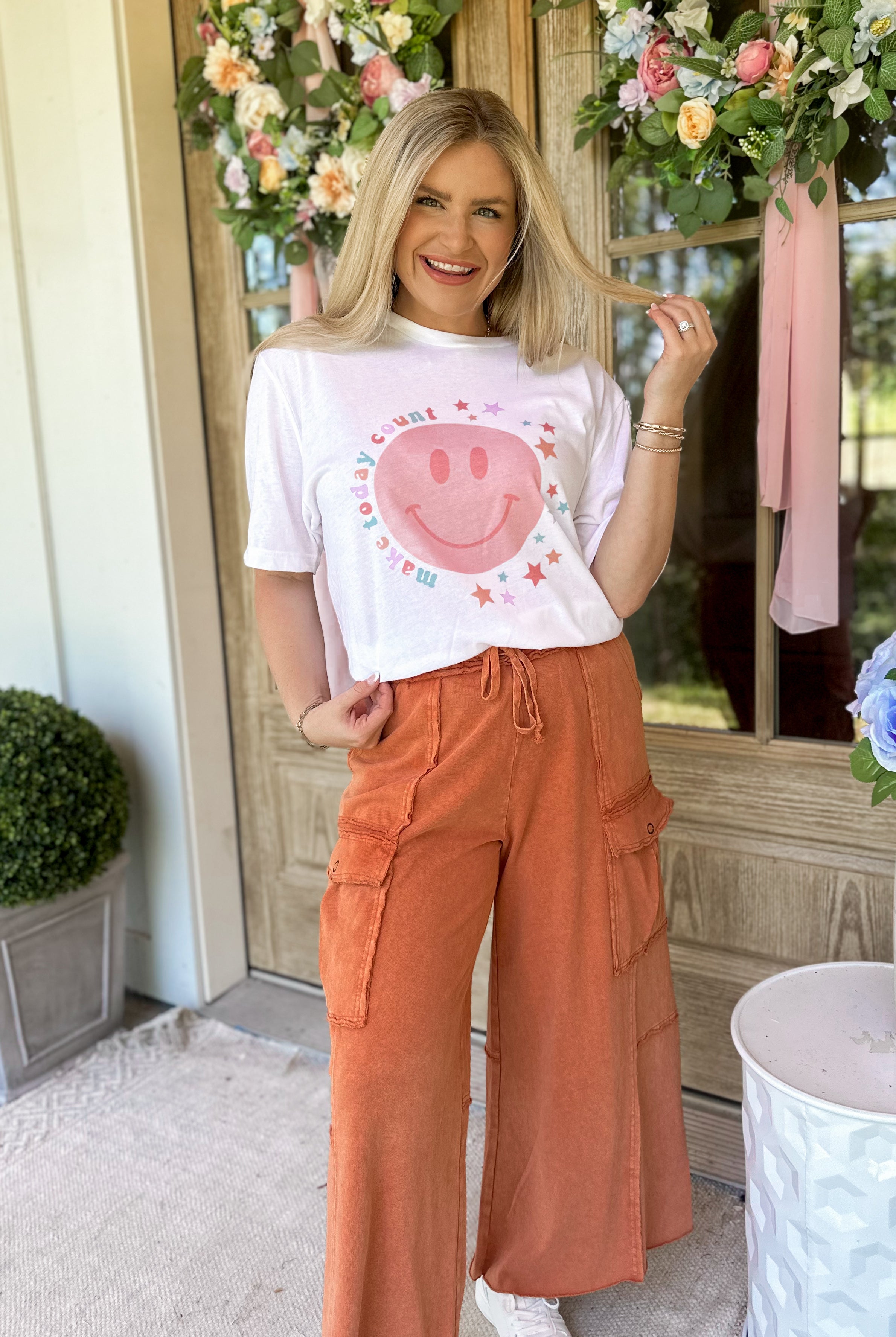Make Today Count Short Sleeve Graphic Tee - Be You Boutique
