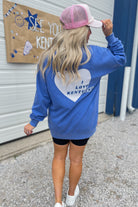 I LOVE KENTUCKY Long Sleeve Comfort Colors Graphic Sweatshirt - Be You Boutique