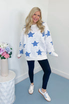 Bobbi Chunky Knit Star Sweater - Be You Boutique