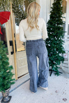 Mike Mineral Washed Terry Knit Pant Bottoms - Be You Boutique