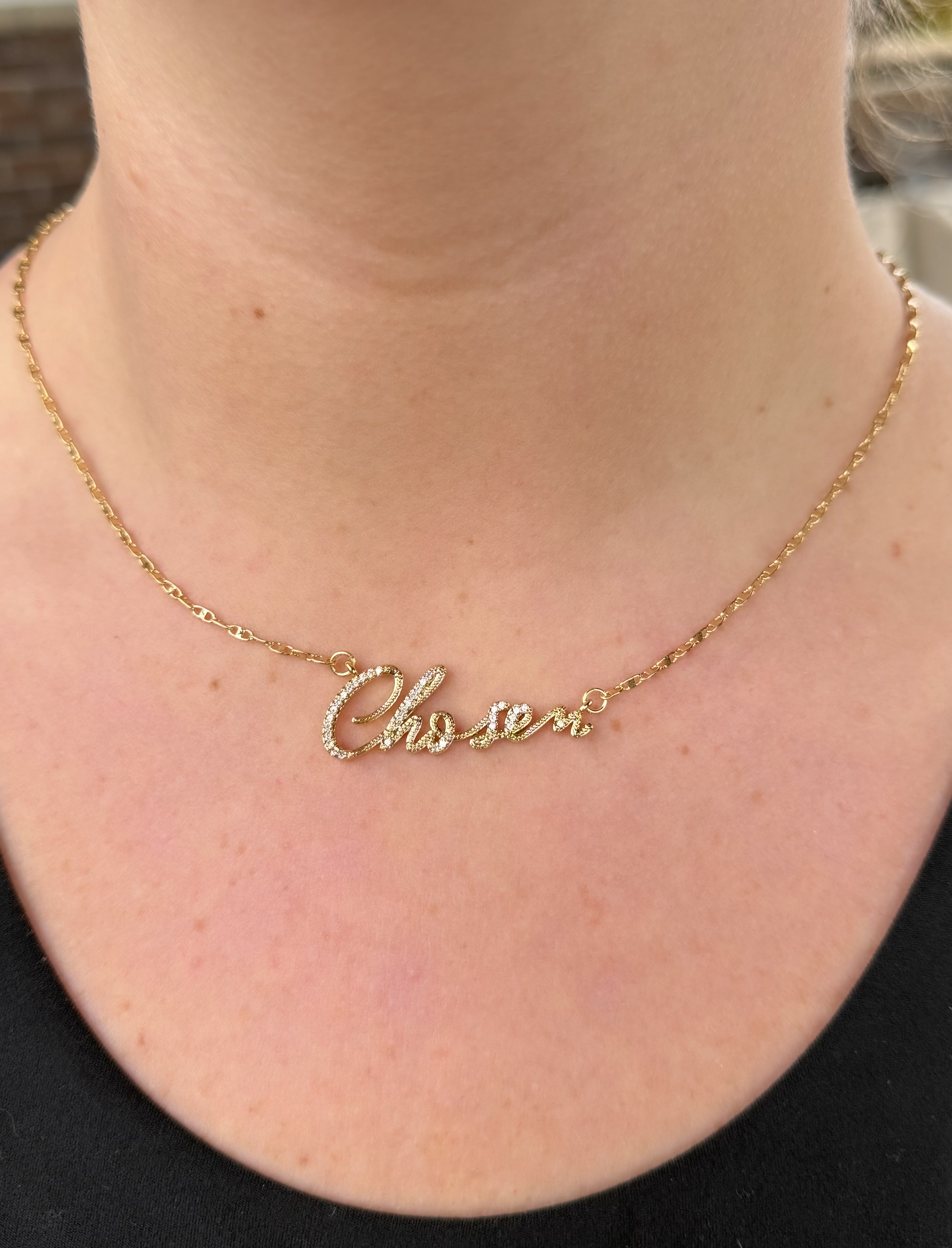 Treasure Jewels Chosen Gold Necklace - Be You Boutique