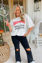 Small Town Smokeshow Vintage Graphic Tee - Be You Boutique