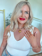 Gigi Glam Heart Necklace - Be You Boutique