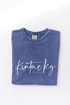 Kentucky Est 1792 Mineral Washed Graphic Tee - Be You Boutique