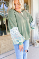 Asher Long Sleeve Thermal Mineral Wash Knit Pullover - Be You Boutique