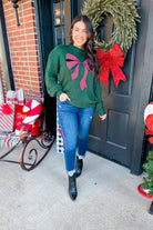 Happy Holidays Long Sleeve Christmas Sweater - Be You Boutique