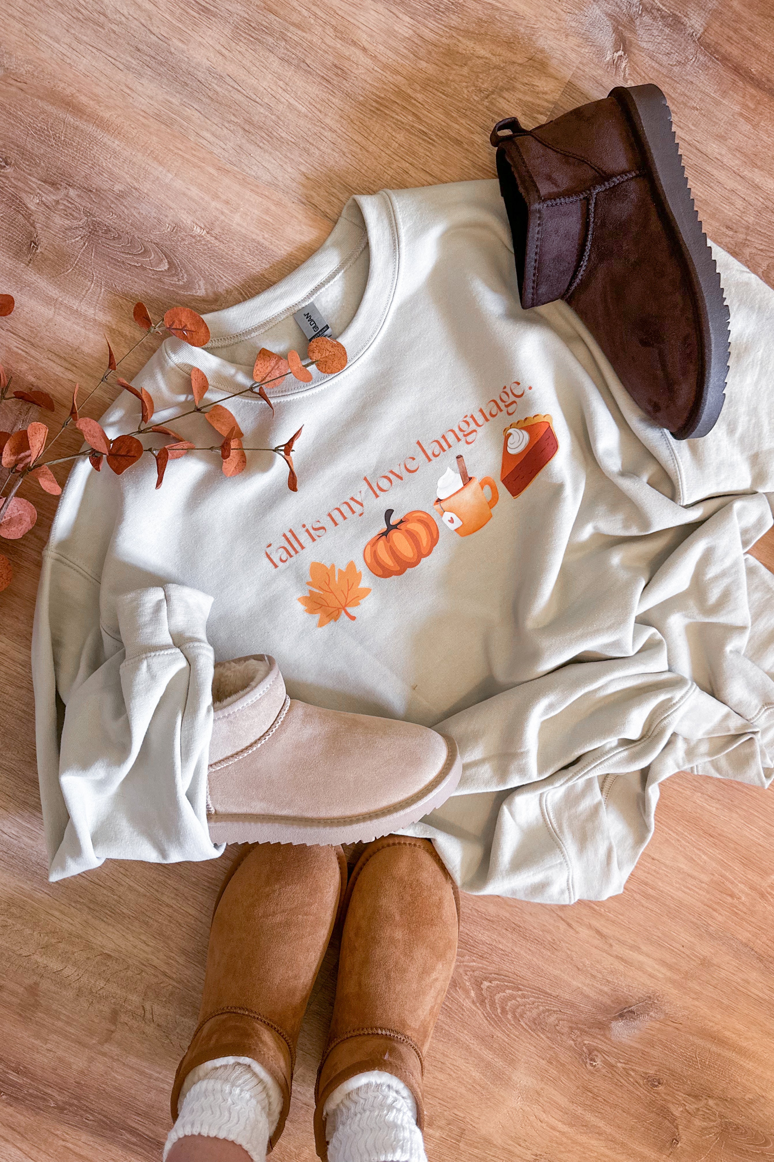 Fall Is my Love Language Sweatshirt - Be You Boutique