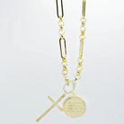 Treasure Jewels Jeramiah 29:11 with Cross Gold Necklace - Be You Boutique