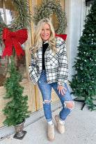 *DOORBUSTER* Bolton Long Sleeve Plaid Coat [S-3X] (FINAL SALE) - Be You Boutique