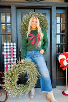 Happy Holidays Long Sleeve Christmas Sweater - Be You Boutique