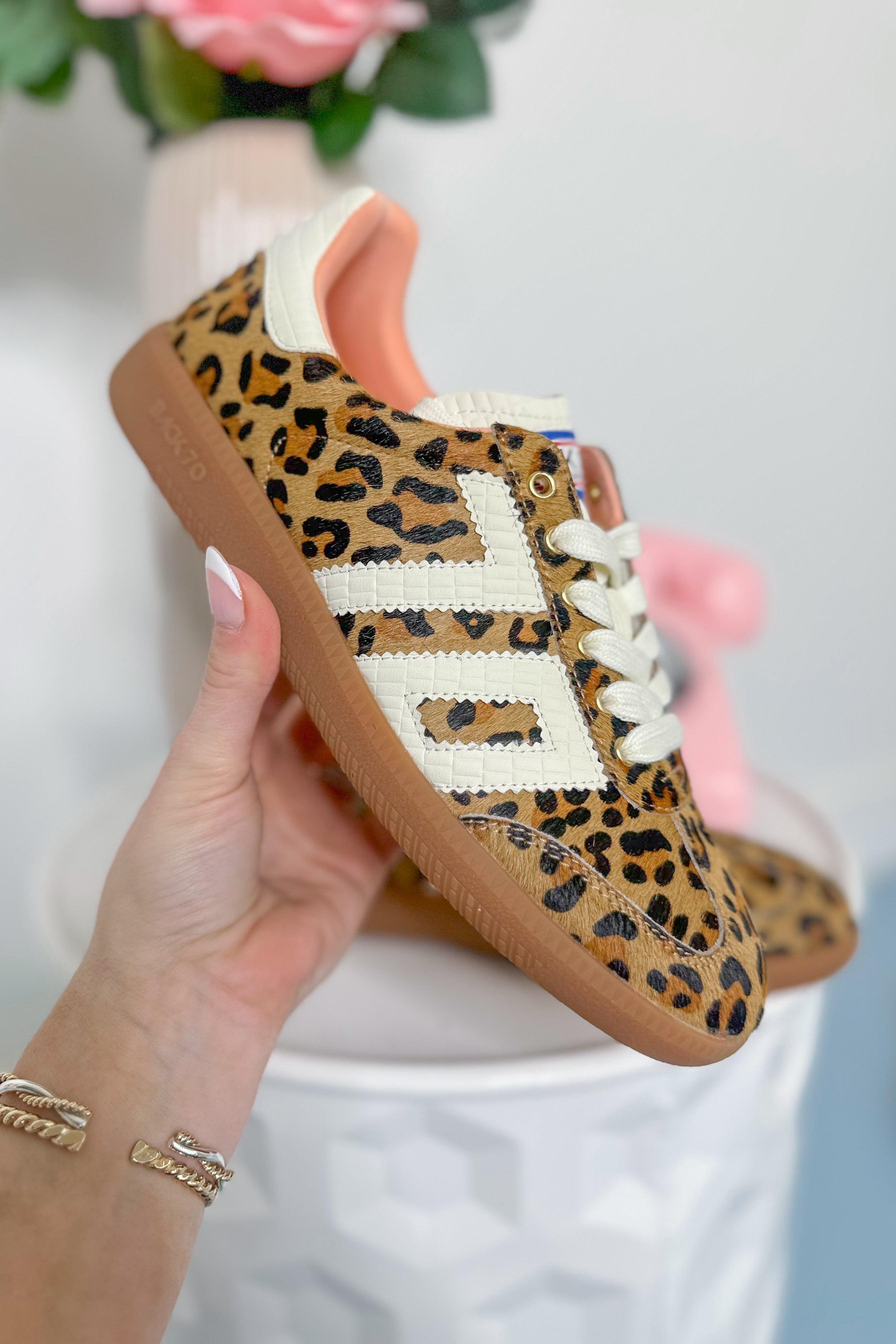 BACK70 Cloud Sneaker in Animal Print - Be You Boutique