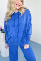 Randy Hoodie Sweatshirt and Wide Leg Pant Set - Be You Boutique