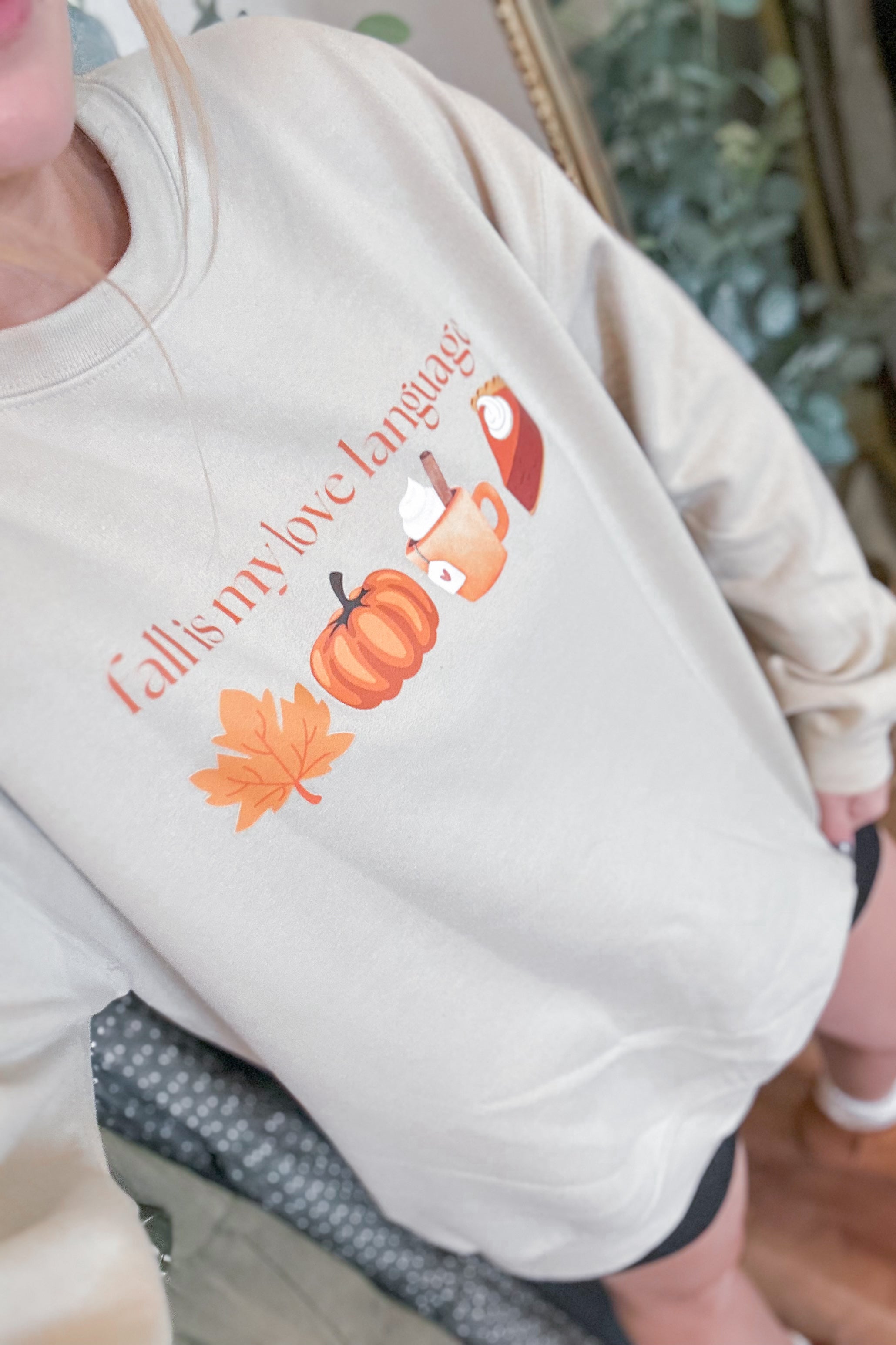 Fall Is my Love Language Sweatshirt - Be You Boutique