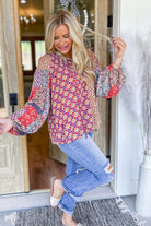 Sawyer Drawstring V Neck Long Sleeve Top - Be You Boutique