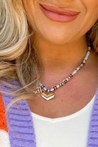 Treasure Jewels Colorful Gemstone with Heart - Be You Boutique