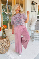 Mateo Mineral Washed Wide Leg Cargo Pants - Be You Boutique