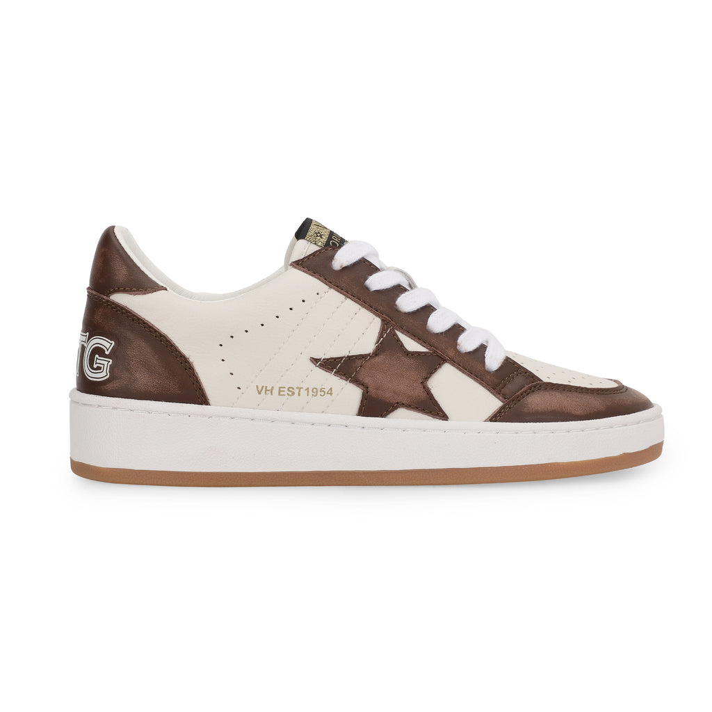 Vintage Havana Denisse 37 Washed Brown Detail Sneaker - Be You Boutique