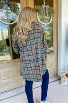 Clarence Mineral Washed Plaid Long Sleeve Shirt - Be You Boutique