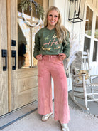 Oh How He Loves Us Long Sleeve Graphic Sweatshirt [S~2x] - Be You Boutique