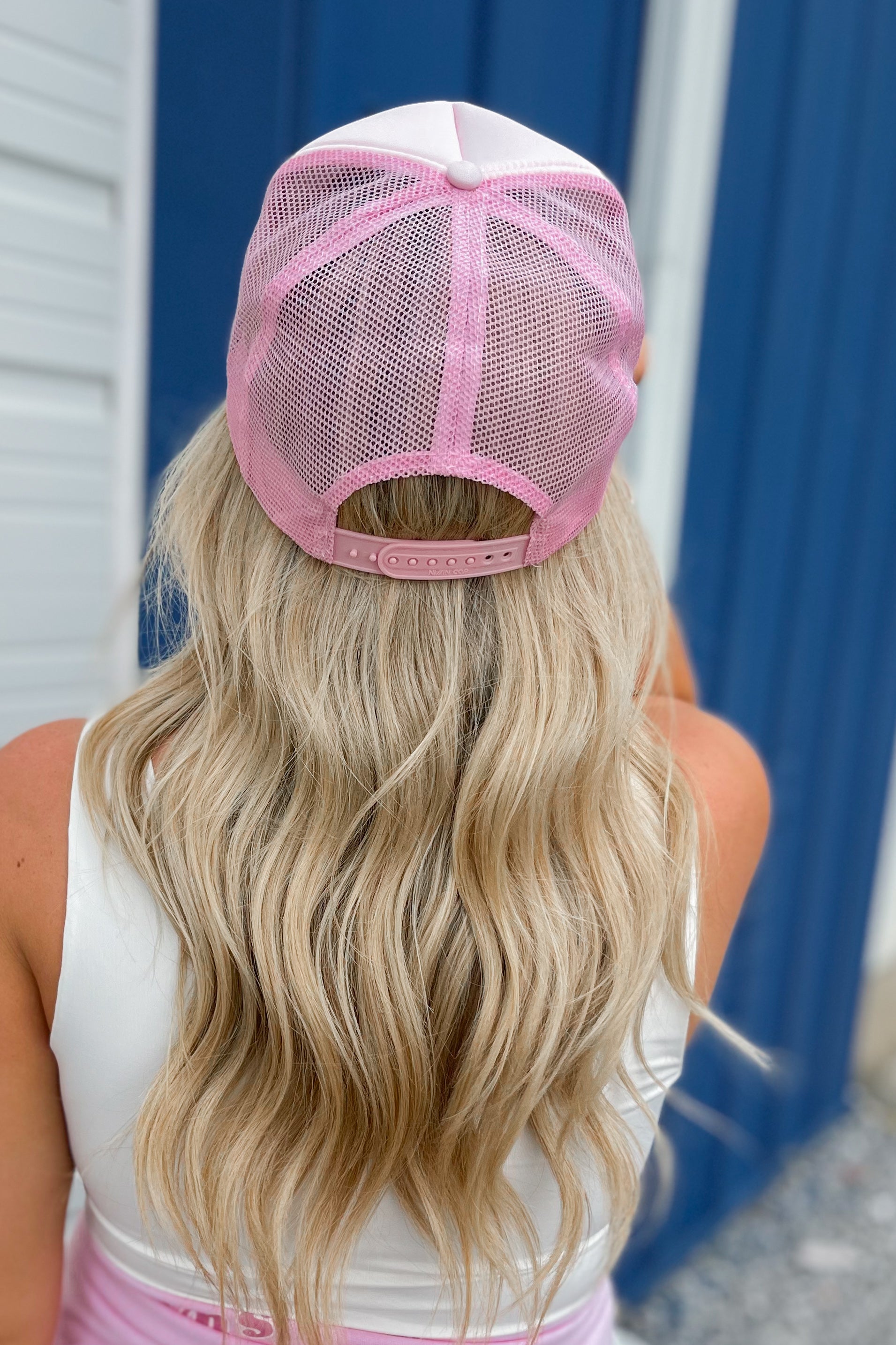 Rossie Trucker Hats (with or without Pearls Chains) - Be You Boutique