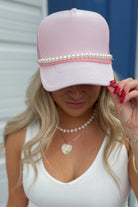 Rossie Trucker Hats (with or without Pearls Chains) - Be You Boutique