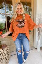 Rock and Roll Acid Washed Cotton Shirts with Rhinestones - Be You Boutique