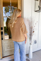 Laura Mineral Washed Knit Sweater Top - Be You Boutique