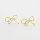 Treasure Jewels Little Bow Stud Earrings - Be You Boutique